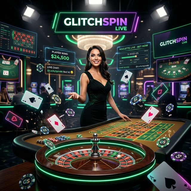 GlitchSpin Live Casino